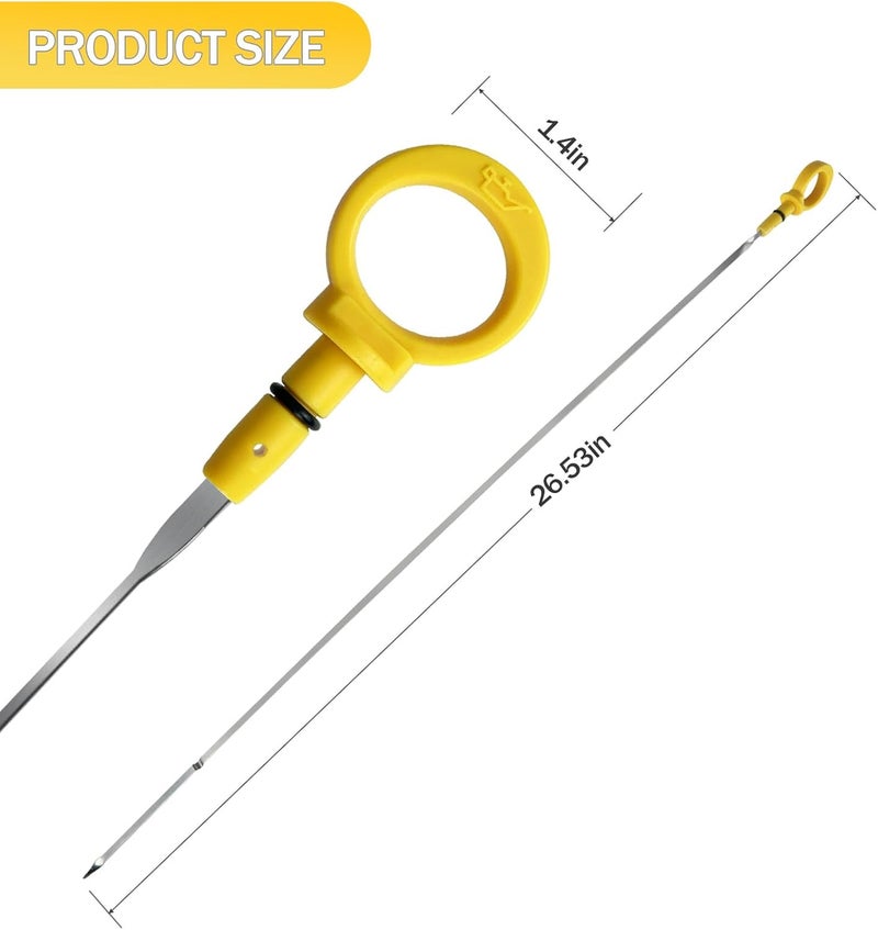 VerRich Engine Oil Dipstick Fits for 2005-2008 Chrysler 300 Dodge 5.7L 917-324 4792872AC - Image 2
